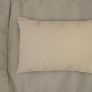 Μαξιλαροθήκη Solid 502 50X70 Beige 100% Cotton