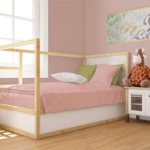 Πάπλωμα bebe Solid 503 120X160 Dusty Rose 100% Cotton