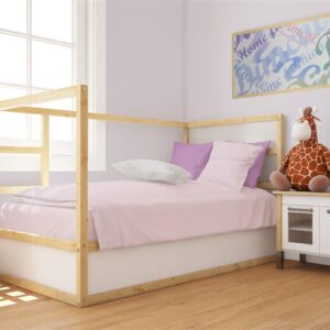 Πάπλωμα bebe Solid 506 120X160 Light Purple 100% Cotton