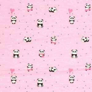ΣΕΝΤΟΝΑΚΙ ΛΙΚΝΟΥ bebe PANDA 111 80X110 Pink Cotton 100%
