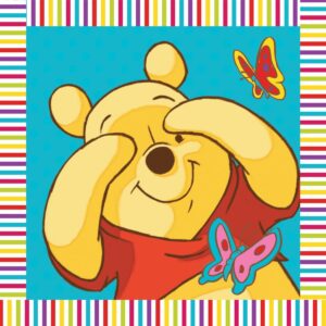 ΛΑΒΕΤΕΣ DISNEY DISNEY WINNIE 01 30Χ30 Digital Print - Image 1