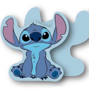 Mini Μαξιλάρι 3D Disney Home Stitch 85 15 cm Sky Blue 100% Velboa