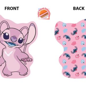 Mini Μαξιλάρι 3D AOP Disney Home Angel 697 20 cm Pink 100% Velboa