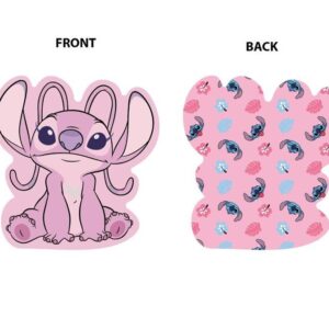 Mini Μαξιλάρι 3D AOP Disney Home Angel 698 20 cm Pink 100% Velboa