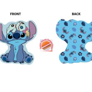 Mini Μαξιλάρι 3D AOP Disney Home Stitch 679 20 cm Sky Blue 100% Velboa - Image 1