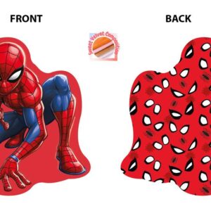 Mini Μαξιλάρι 3D AOP Marvel Spider-Man 693 20 cm Red 100% Velboa