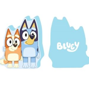 Μαξιλάρι 3D BBC Studios Bluey 73 40 cm Sky Blue 100% Velboa