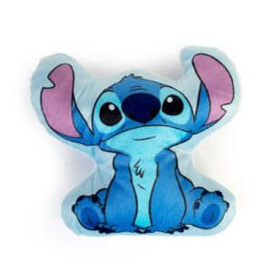 Mini Μαξιλάρι 3D Disney Home Stitch 385 15 cm Sky Blue 100% Velboa