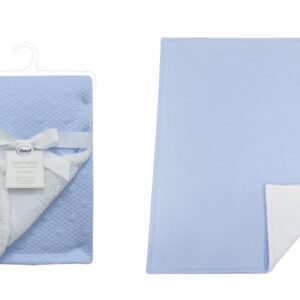 Κουβέρτα Air Layer Jacquard bebe 500 gr/m² Stars 18 75X100 Sky Blue 100% Polyester