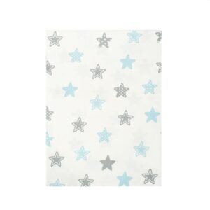 ΣΕΝΤΟΝΑΚΙ ΛΙΚΝΟΥ bebe Star 104 80X110 Sky blue Cotton 100%