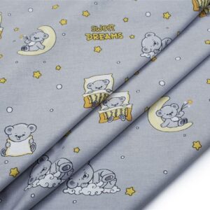 ΠΑΝΑ ΧΑΣΕ bebe Sweet Dreams 552 80X80 Grey 100% Cotton