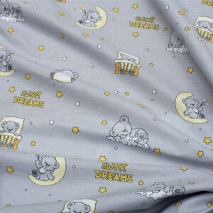 ΣΕΝΤΟΝΑΚΙ ΛΙΚΝΟΥ bebe Sweet Dreams 552 80X110 Grey 100% Cotton