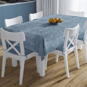 ΑΛΕΚΙΑΣΤΟ ΣΕΤ 2 τεμ (ΤΡΑΠ/ΛΟ 140X140 & ΤΡΑΒΕΡΣΑ 40X140) Panama Shadow Petrol 70/30 Cott/Pol