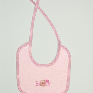 ΣΑΛΙΑΡΑ Με Κέντημα bebe Baby Bear 162 25X25 Ροζ 100% Cotton