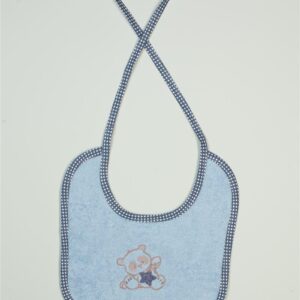 ΣΑΛΙΑΡΑ Με Κέντημα bebe Star Bear 151 25X25 Σιελ 100% Cotton