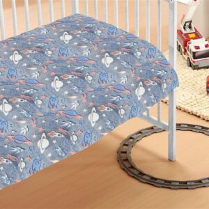 Κουβέρτα Fleece φωσφορίζουσα Galaxy 110X140 100% Polyester