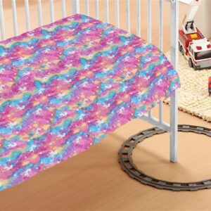Κουβέρτα Fleece φωσφορίζουσα Unicorn 70X110 100% Polyester