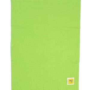 Ποτηρόπανο Πικέ Cocktail 45X65 Λαχανί Με Κρόσσι 100% Cotton