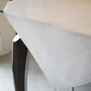 Ναπερόν Τραπεζίου με ολοκληρωμένο σχέδιο Tigris 100X100 White 100% Cotton