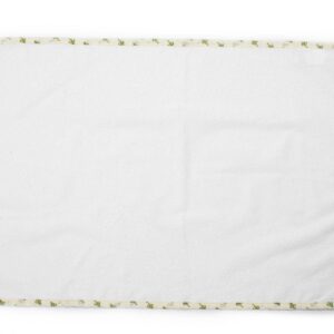 Σελτεδάκι Αδιάβροχο bebe 62 67X90 Λευκό/Πράσινο 100% Cotton