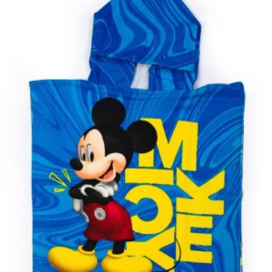 Πόντσο Θαλάσσης Quick Dry Disney Home Mickey 93 50X100 Blue 100% Microfiber