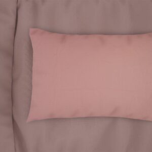 Μαξιλαροθήκη Solid 503 50X70 Dusty Rose 100% Cotton