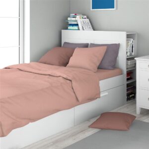 Σεντόνι 1 τεμ Solid 503 160X240 Dusty Rose 100% Cotton