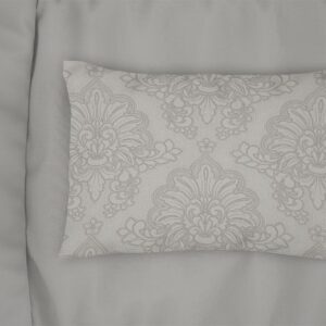 Μαξιλαροθήκη Εμπριμέ Άρτεμις 701 50X70 Grey 100% Cotton