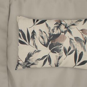 Μαξιλαροθήκη Εμπριμέ Ευριδίκη 710 50X70 Ecru-Black 100% Cotton