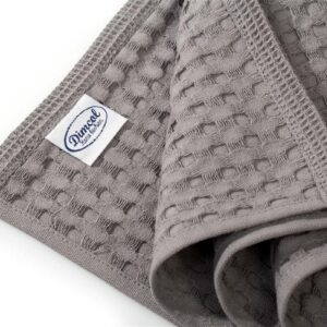 Ποτηρόπανο Πικέ 325 gr/m² Solid 50X70 Grey 100% Cotton