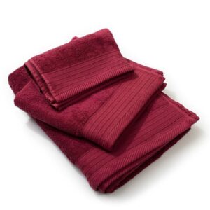 Πετσέτα Πενιέ 500 gr/m² 40X60 Bordeaux 100% Cotton