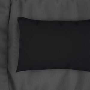 Μαξιλαροθήκες Ζεύγος Exotic Line 50X70+15 Black 100% Cotton