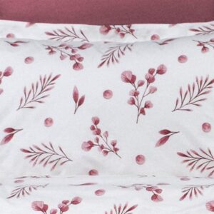 Μαξιλαροθήκη Εμπριμέ Μυρτώ 353 50X70 Rotten Apple 100% Cotton Flannel - Image 1