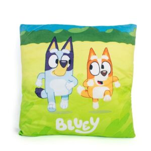 Βελούδινο Μαξιλάρι BBC Studios Bluey 09 38X38 Green 100% Velboa