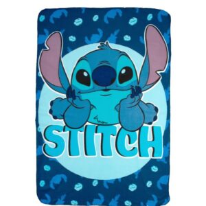 Κουβέρτα Fleece Disney Home Stitch 18 100X140 Blue 100% Polyester