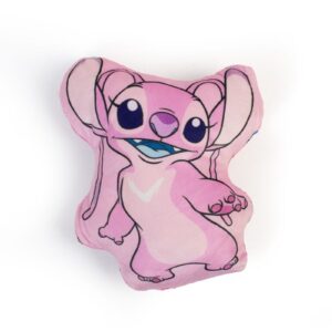 Mini Μαξιλάρι 3D AOP Disney Home Angel 697 20 cm Pink 100% Velboa