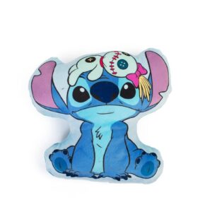 Mini Μαξιλάρι 3D AOP Disney Home Stitch 679 20 cm Sky Blue 100% Velboa