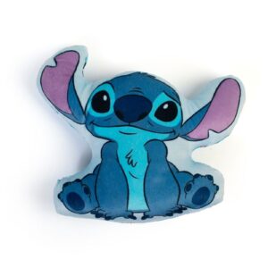 Mini Μαξιλάρι 3D AOP Disney Home Stitch 684 20 cm Sky Blue 100% Velboa