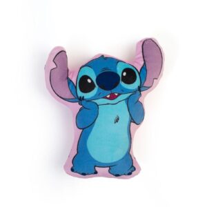 Mini Μαξιλάρι 3D AOP Disney Home Stitch 690 20 cm Pink 100% Velboa