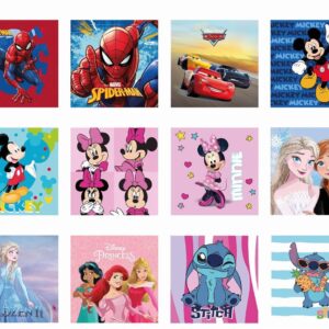 Λαβέτες-Μαγικές Πετσέτες Disney Home 30X30 Digital Print 100% Polyester - Image 1