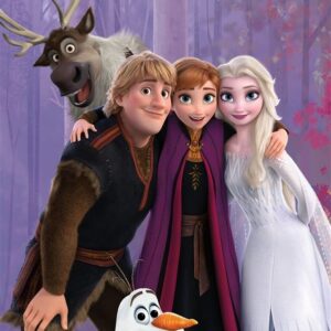 Πετσέτα Θαλάσσης Quick Dry Disney Home Frozen 707 70X140 Purple 100% Microfiber