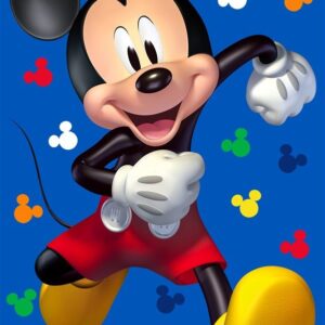 Πετσέτα Θαλάσσης Quick Dry Disney Home Mickey 178 70X140 Dark Blue 100% Microfiber
