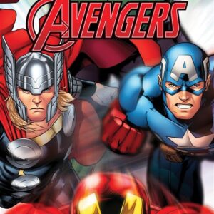 Πετσέτα Θαλάσσης Quick Dry Marvel Avengers 185 70X140 White 100% Microfiber