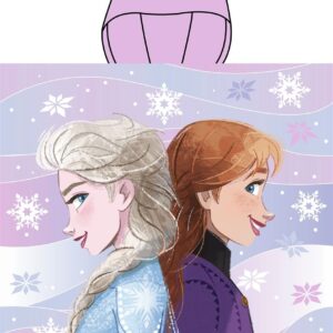 Πόντσο Θαλάσσης Quick Dry Disney Home Frozen 199 50X100 Lilac 100% Microfiber