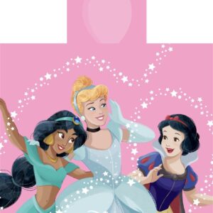 Πόντσο Θαλάσσης Quick Dry Disney Home Princess 192 50X100 Baby Pink 100% Microfiber