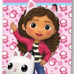 Πετσέτα Θαλάσσης Quick Dry DreamWorks Gabby's Dollhouse 113 70X140 Pink 100% Microfiber