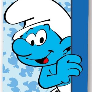 Πετσέτα Θαλάσσης Quick Dry Peyo Smurfs 026 70X140 Sky Blue 100% Microfiber
