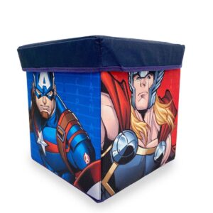 Κουτί-Σκαμπό Marvel Avengers 11 30X30X30 Blue 100% Polyester - Image 1
