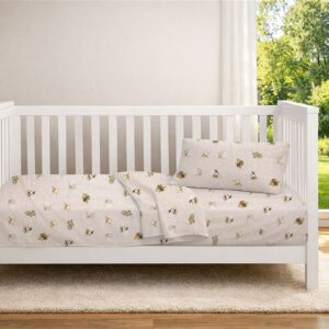 Παπλωματοθήκη Εμπριμέ bebe Bear's Playtime 592 120X160 Beige 100% Cotton