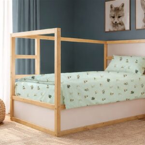 Σεντόνια Εμπριμέ Σετ 3 τεμ kids Bear's Playtime 593 160X240 Mint 100% Cotton